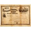 Image 1 : Lumpkin Chestatee Mining Company Stock Certificate 2