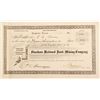 Image 1 : Shoshone National Bank Mining Company Stock Certificate
