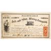 Image 1 : Friendship Gold & Silver Mining Co. Stock Certificate, Reese River, Nevada Territory