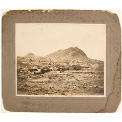 1907 Mounted Photograph of Tonopah, Nevada