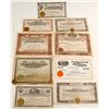 Image 1 : Ten Different Tonopah Mining Stock Certificates