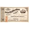 Image 1 : Orleans Flat Silver Mining Co. Stock Certificate, Nevada Territory, to Pyramid Lake War Survivor