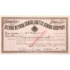 Image 1 : Sierra Nevada Consolidated Mining Company Stock Certificate