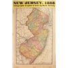 Image 1 : Map of New Jersey (Includes Zinc Mines)