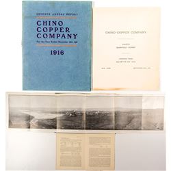 Chino Copper Company Reports and Ephemera