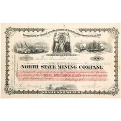 North State Mining Company Stock Certificate