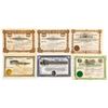 Image 1 : Six Different Utah Mining Stock Certificates