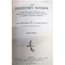 Book The Prospector's Handbook by Anderson