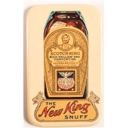 New King Snuff Advertising Mirror, Nashville