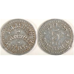 JM Bartosh, Ammannsville, TX Token