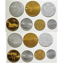 El Paso Assorted Tokens TX (7)