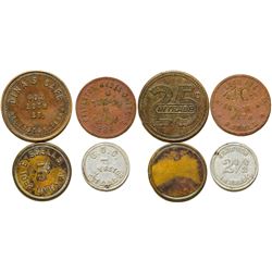 Four Galveston, TX Tokens