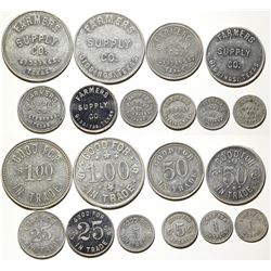 Farmers Supply Tokens, Giddings, TX