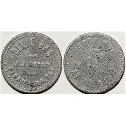 Dixie Bar Token, Harrisburg, TX