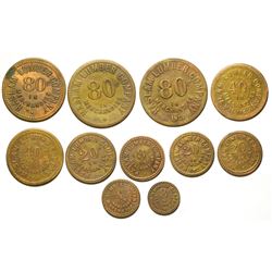 Haslam Lumber Company Tokens, Haslam, TX