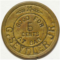 G. Seydler Token, High Hill, TX