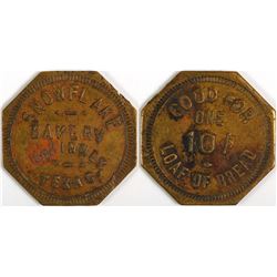 Snowflake Bakery Token, McKinney, TX