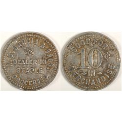 A. G. Garcia & Bros Token, Mercedes, TX