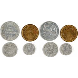 Four Different San Antonio, TX Tokens