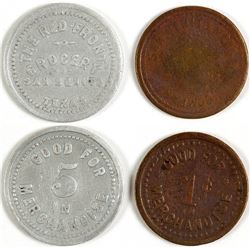 San Benito Mercantile Co. Tokens