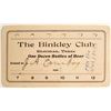 Image 1 : Binkley Club Token, Sherman, TX