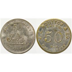 J. L. Wootton Co. Token, Talco, TX