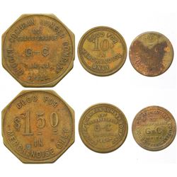 Grogan-Cochran Lumber Tokens, Tamina, TX