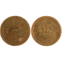 Yantis Drug Co. Token, Yantis, TX
