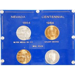 Nevada Centennial Medal Set