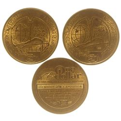 America's Space Age World's Fair Medals