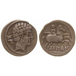 Romano-Celtiberian Drachm from Osca