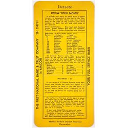 "Detecto" Counterfeit Detector