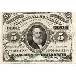 5 Cents Third Issue Fractional Currency