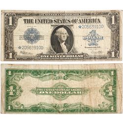 Star Note Silver Certificate, 1923