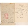 Image 1 : Two Pieces of 1890s Arizona Mormon Scrip