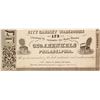 Image 1 : c.1870s Advertising Note for City Cabinet Warerooms