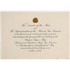 Image 1 : Invitation to Opening of U.S. Mint