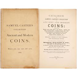 Samuel Carter's Coin Collection Catalog