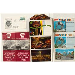 1965 New York World's Fair & 1962 Seattle Ephemera