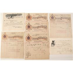 Gaming Playing Card Letterheads & Billheads