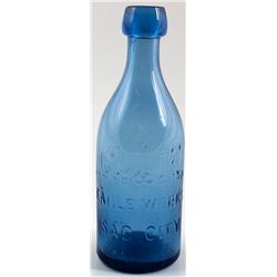 C. & K. Eagle Works Soda Bottle, Sac City