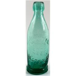 Crystal Water Co. Soda Bottle, San Francisco