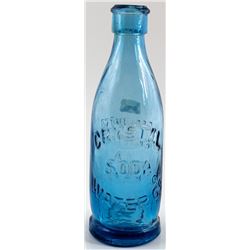 Crystal Water Co. Soda Bottle, San Francisco