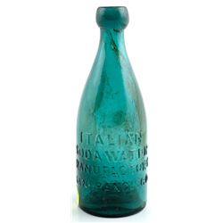 Pontiled California Gold Rush Soda: Italian Soda Water, San Francisco