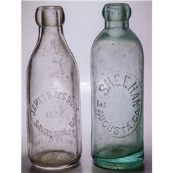 Two Georgia Soda Bottles