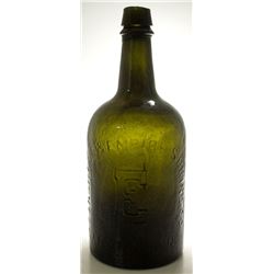 Dark Green Congress & Empire Spring Co. Water Bottle