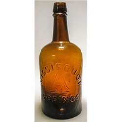 Missisquoi Springs Mineral Water Bottle