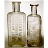 Image 1 : Two Lernhart Drug Bottles: Centerville, CA and Virginia City, Nevada