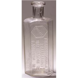 Wingate Drug Bottle, Sanford, Maine