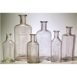 Carson City, Nevada Druggist Bottle Collection